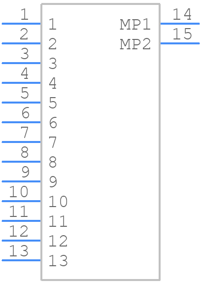 505568-1371 - Molex - PCB symbol