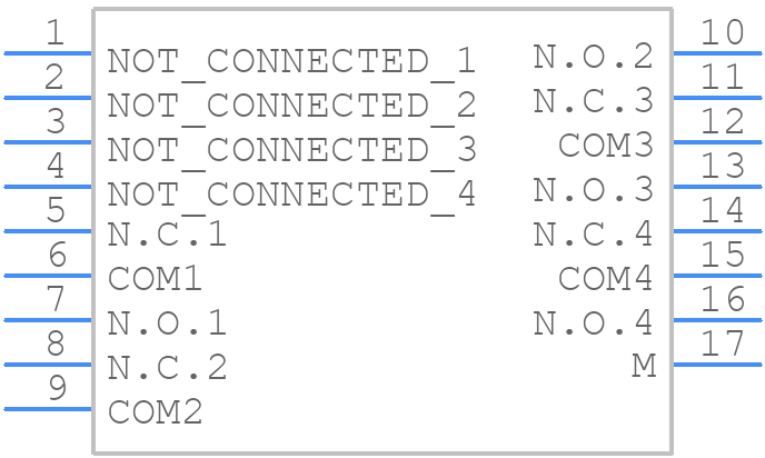 6-1393810-4 - TE Connectivity - PCB symbol