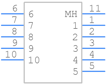 19428-0030 - Molex - PCB symbol