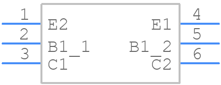 NSBC143TDXV6 - onsemi - PCB symbol