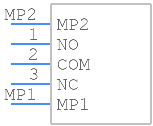 A12AB1 - NKK Switches - PCB symbol