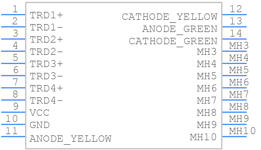 1840772-8 - TRP Connector - PCB symbol