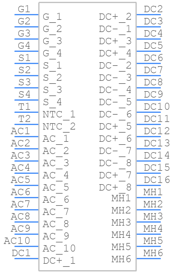 FF6MR12W2M1PB11BPSA1 - Infineon - PCB symbol