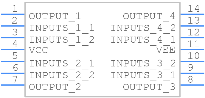 MC33274ADR2G - onsemi - PCB symbol