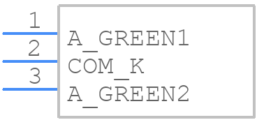 WP819GGD - Kingbright - PCB symbol