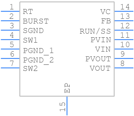 LTC3533EDE#TRPBF - Analog Devices - PCB symbol