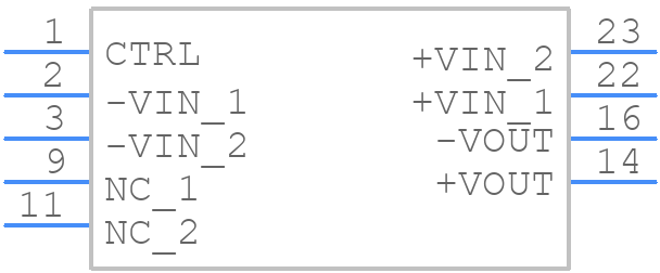 REC3-243.3SRW/H4/A - RECOM Power - PCB symbol