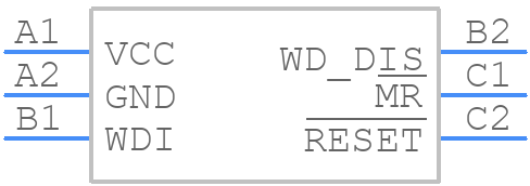 ADM8613Z232ACBZ-R7 - Analog Devices - PCB symbol