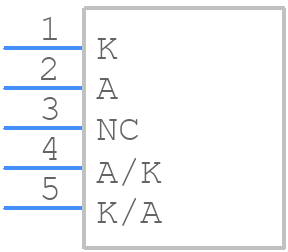 FBE22-06N1 - LITTELFUSE - PCB symbol