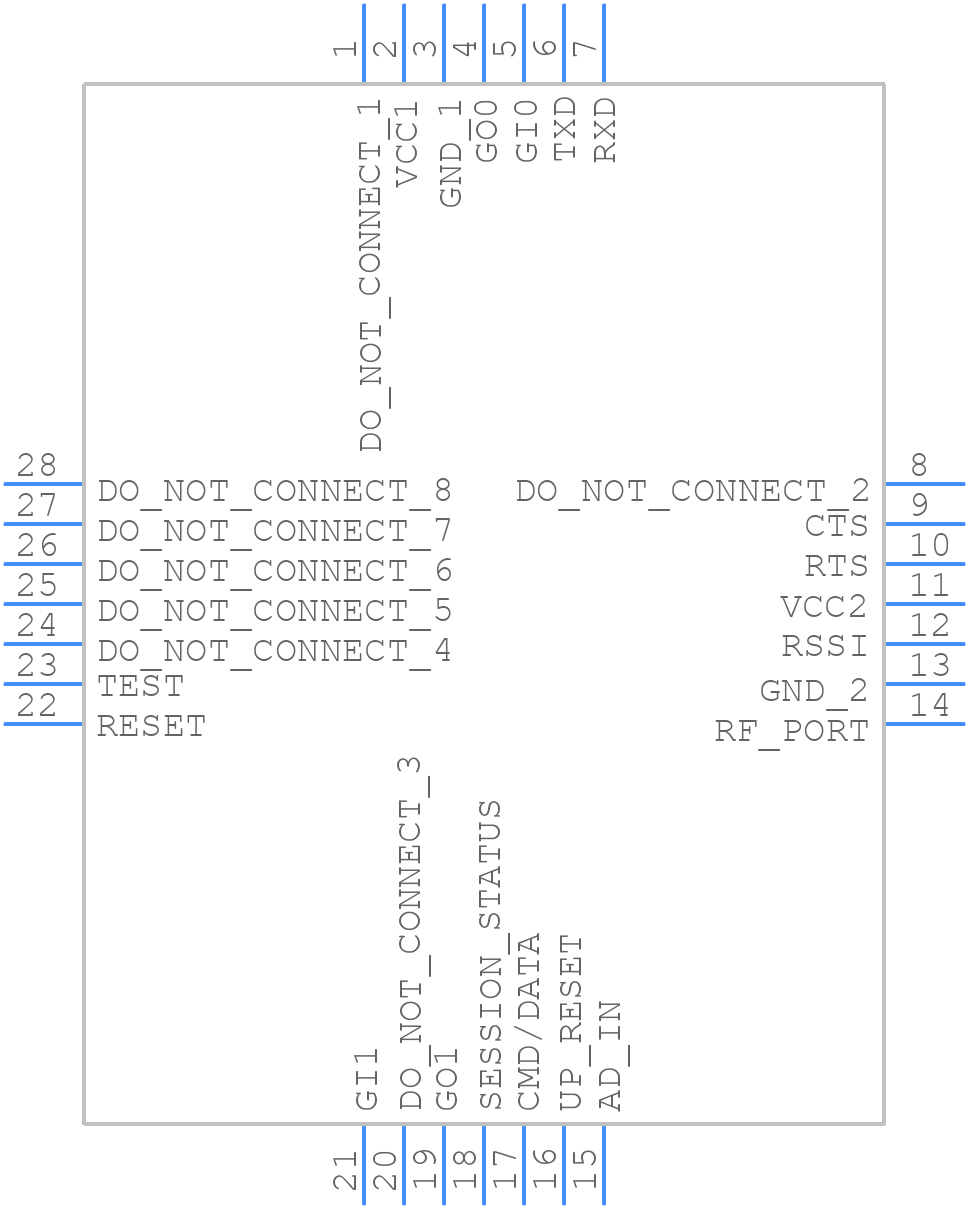 AC4790-1X1 - Laird Connectivity - PCB symbol
