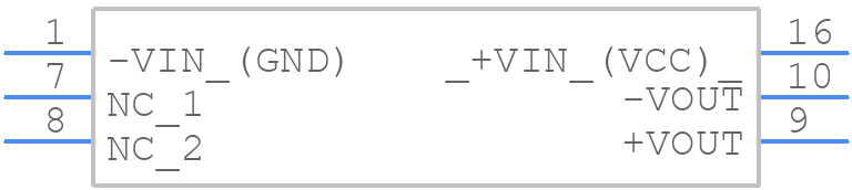 TEL 10-2413 - Traco Power - PCB symbol
