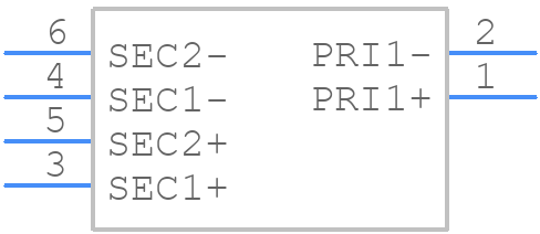 227R - Hammond Manufacturing - PCB symbol