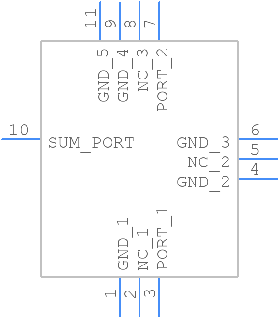 EP2KA+ - Mini-Circuits - PCB symbol