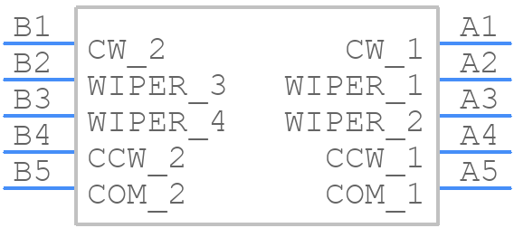 SRBM149501 - ALPS Electric - PCB symbol
