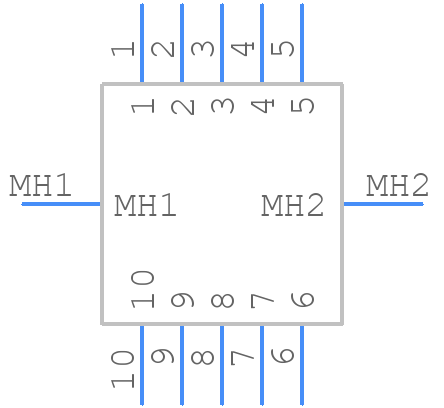 09452819002 - HARTING - PCB symbol