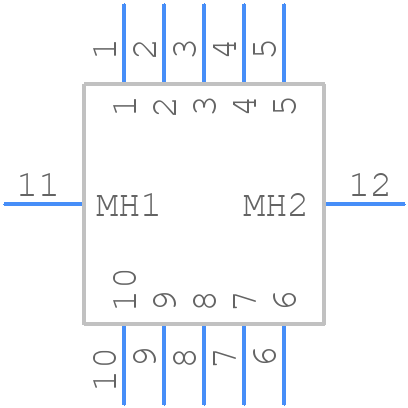 09452819002333 - HARTING - PCB symbol