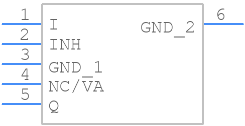 NCV4276BDSADJR4G - onsemi - PCB symbol