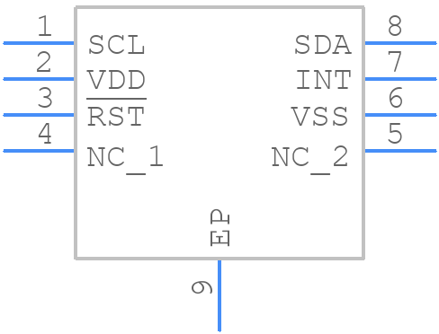 S-35710M01I-E8T3U - ABLIC Inc. - PCB symbol