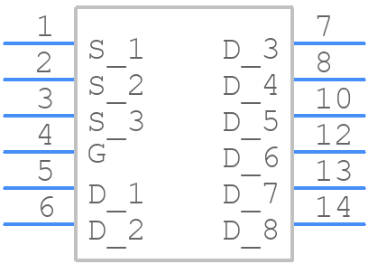 NVMJS2D5N06CLTWG - onsemi - PCB symbol