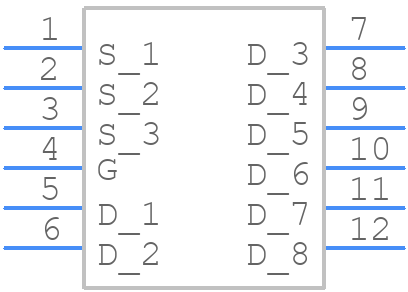 NVMJS1D5N04CLTWG - onsemi - PCB symbol