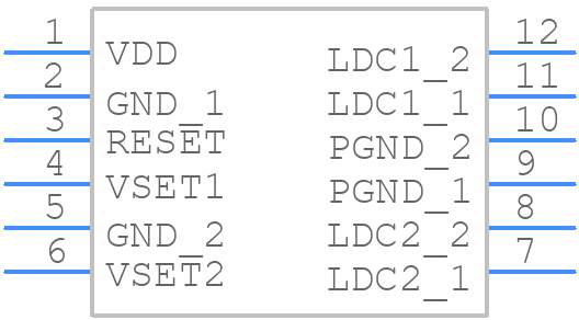FL500 - Wavelength - PCB symbol