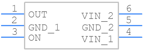 AP22913W6-7 - Diodes Incorporated - PCB symbol