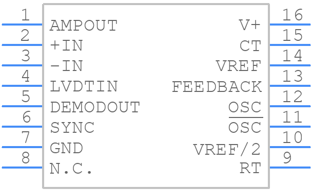 SA5521D - NXP - PCB symbol