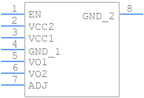 BA30E00WHFP-TR - ROHM Semiconductor - PCB symbol