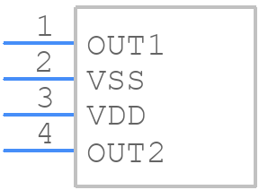 MLX90374GVS-ABC-207-RE - Melexis - PCB symbol