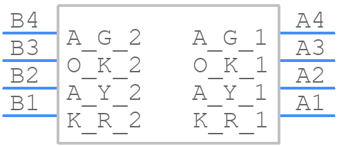 569-0101-372F - Dialight - PCB symbol