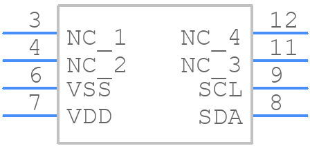 NPA-700B-001D - Amphenol - PCB symbol