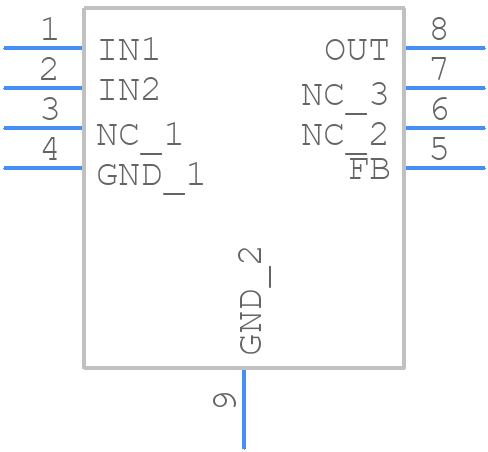 MPQ2013GQ-Z - Monolithic Power Systems (MPS) - PCB symbol