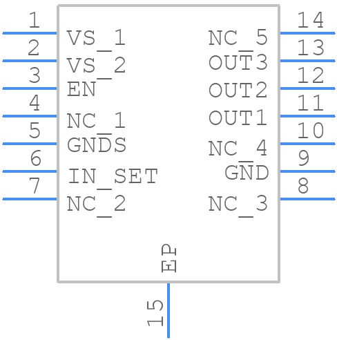 TLD1310EL - Infineon - PCB symbol