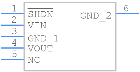MCP1793T-3302H/DC - Microchip - PCB symbol