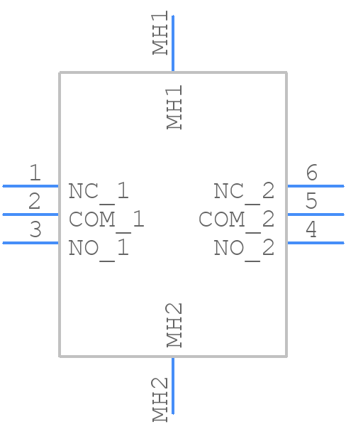 TS-5-A5/A5S - Salecom - PCB symbol