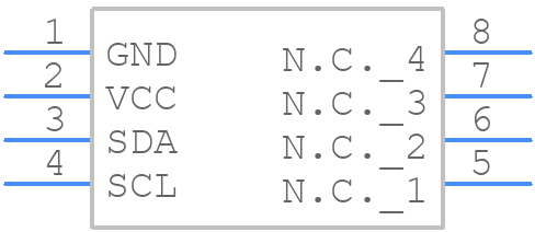 AMS5915-1000-D - Analog Microelectronics - PCB symbol