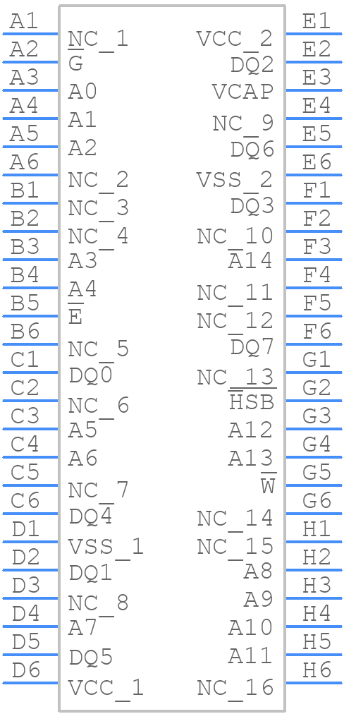 ANV22AA8WBK25 R - Anvo-Systems - PCB symbol