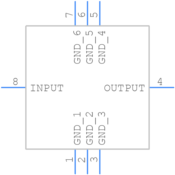 LFCG-1000+ - Mini-Circuits - PCB symbol