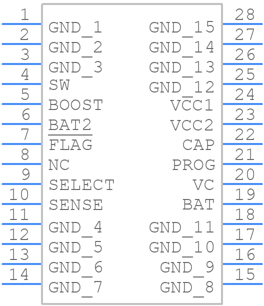 LT1571EGN-2 - Analog Devices - PCB symbol