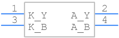 IN-S66DAT5Y5B - Inolux - PCB symbol