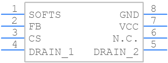 ICE3B0565 - Infineon - PCB symbol