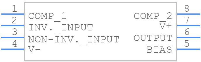 CA3078AMZ96 - Renesas Electronics - PCB symbol