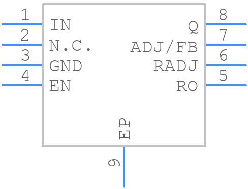 TLS208D1EJVXUMA1 - Infineon - PCB symbol