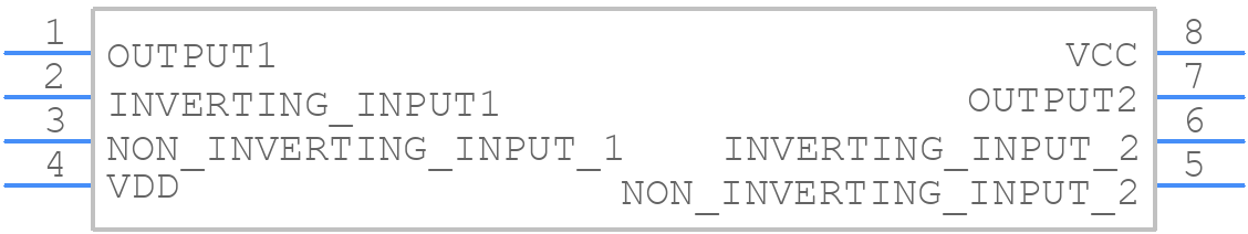 TSV992IST - STMicroelectronics - PCB symbol