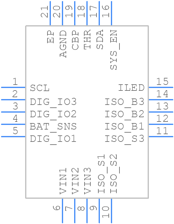 ADP5063ACPZ-1-R7 - Analog Devices - PCB symbol
