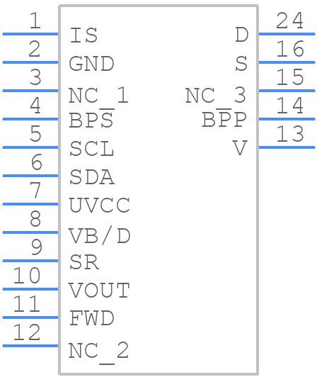 INN3379C-H302-TL - Power Integrations - PCB symbol