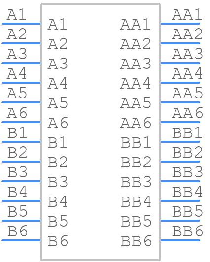 78214-1001 - Molex - PCB symbol