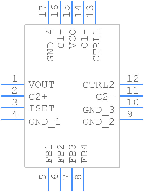 ADM8843ACPZ-REEL7 - Analog Devices - PCB symbol