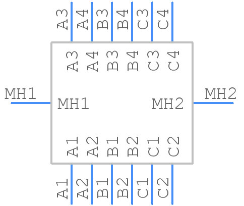 1047300000 - Weidmüller - PCB symbol