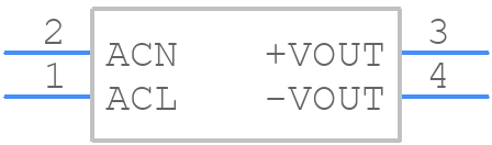 VCE05US48 - XP POWER - PCB symbol